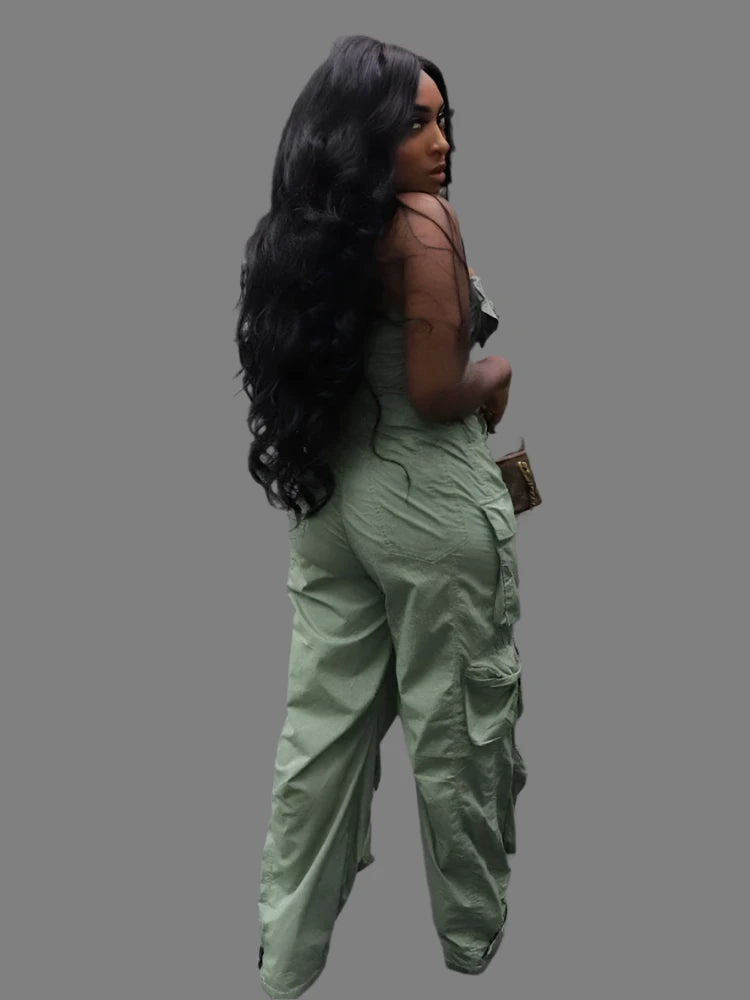 Autumn Blaze Strapless CargoRomp